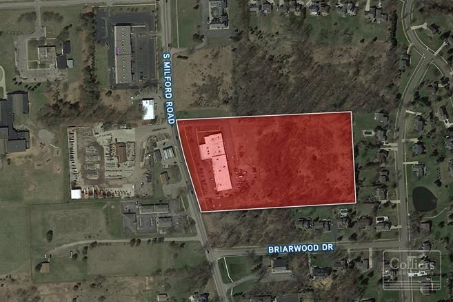 For Sale or Lease > Industrial Building: 2675 S Milford Rd, Highland, MI 48357